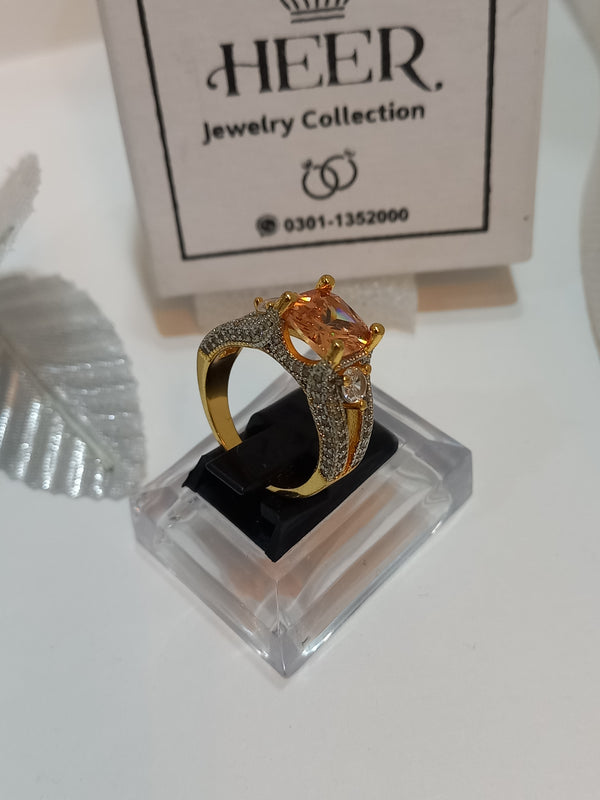 1 Karat Indian Ring (RG-25-40) - Heer Jewellery