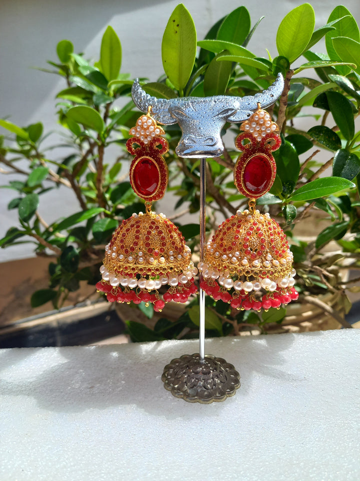 Earrings Traditional Nurattan Jhumki JUM-25-20 - Heer Jewellery