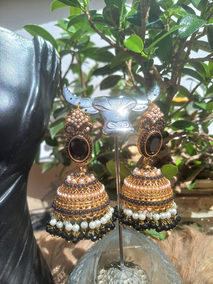 Earrings Traditional Nurattan Jhumki JUM-25-20 - Heer Jewellery