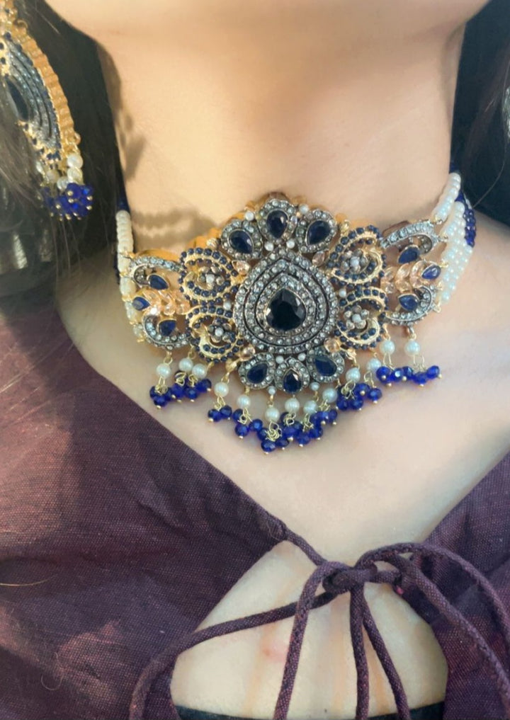 Heer Designer Chookar Set with Tikka - 16 - Heer Jewellery