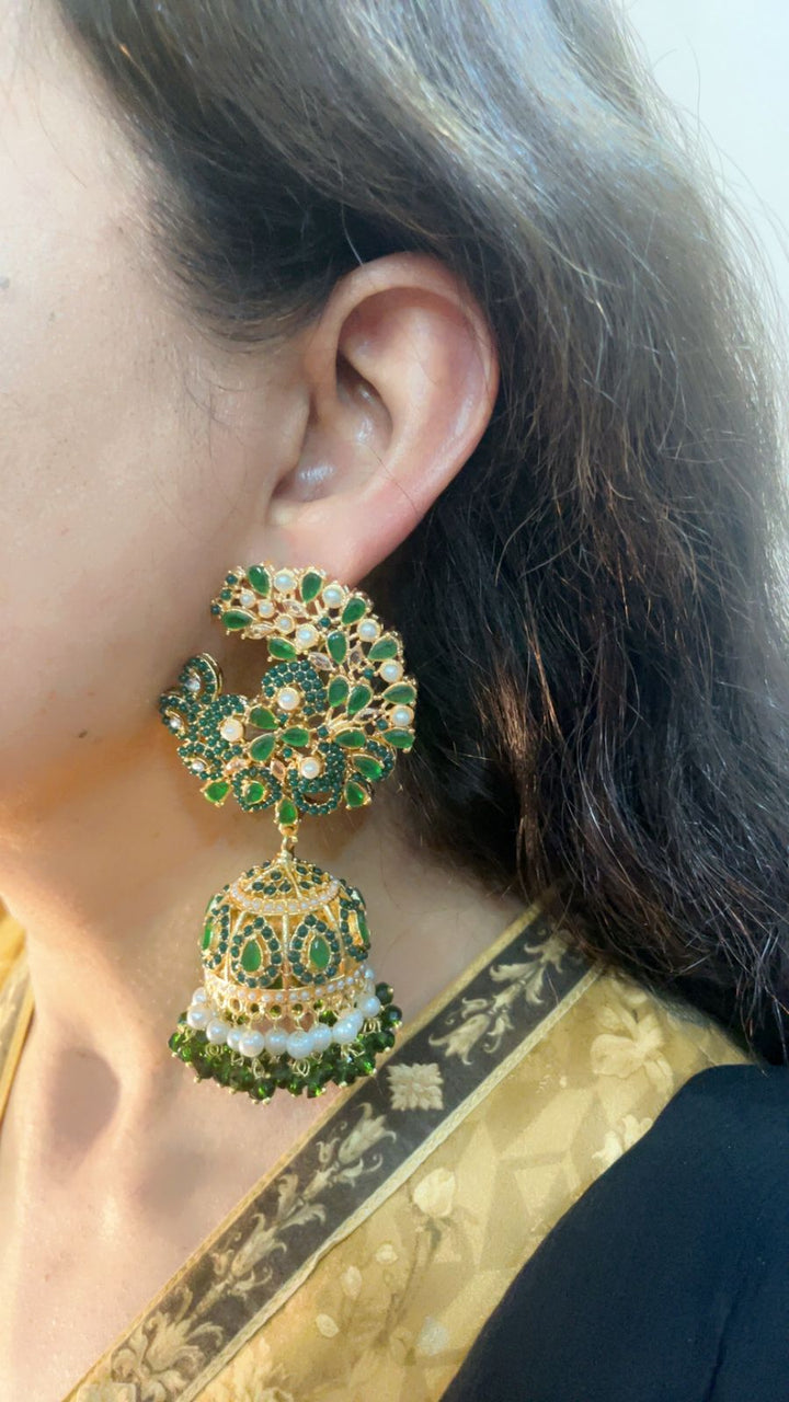 Traditional Jhumki (JUM-25-43) - Heer Jewellery