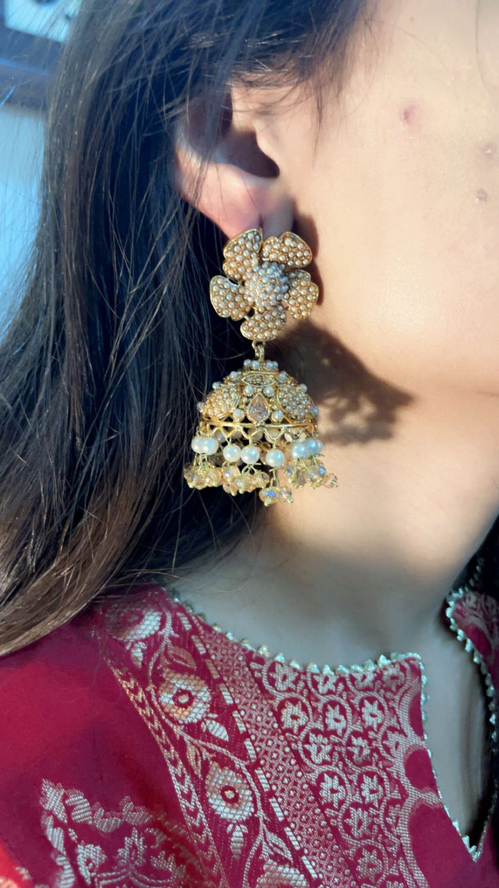 Traditional Jhumki (JUM-25-44) - Heer Jewellery