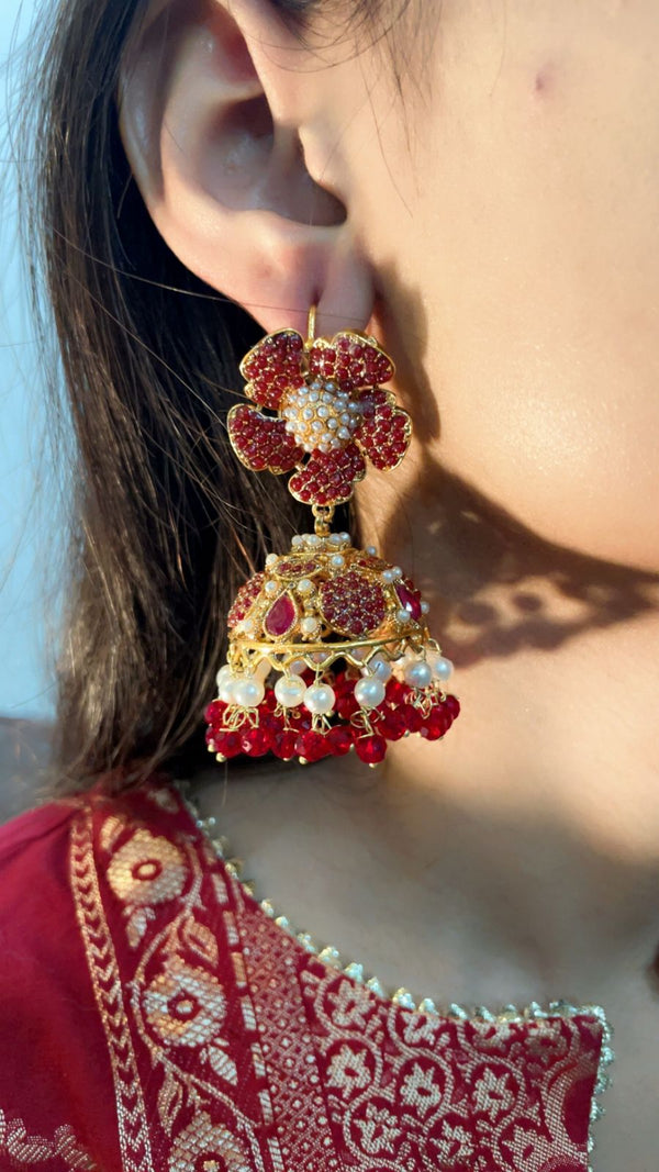 Traditional Jhumki (JUM-25-44) - Heer Jewellery