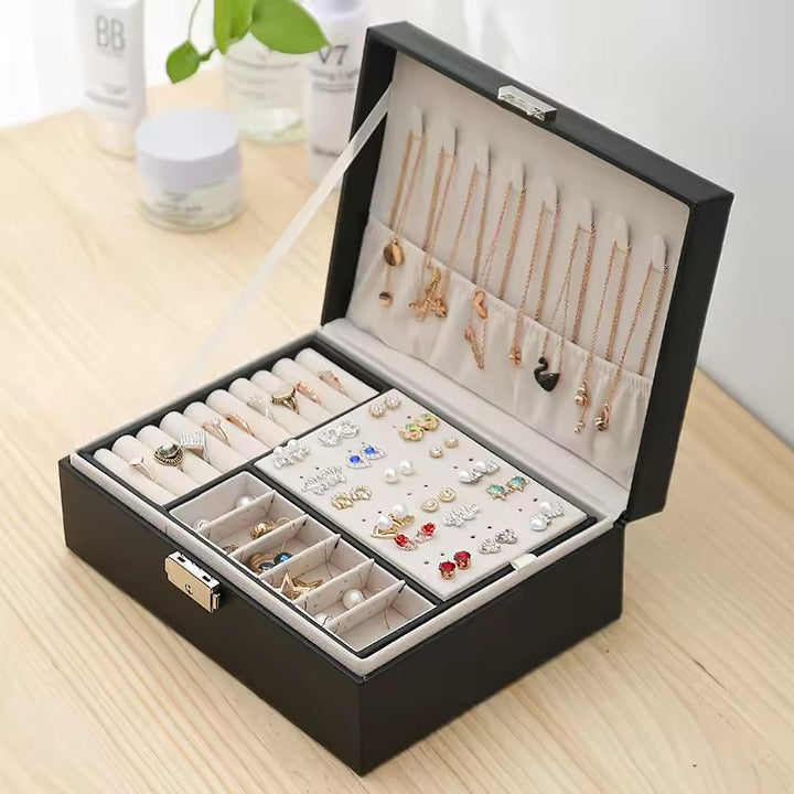 Jewelry Organizer Box (2 Layer) 25% - Heer Jewellery