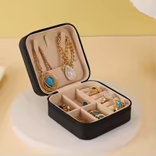 Jewelry Organizer Display Travel Case Boxes, Travel Portable Jewelry Box Storage Organizer - Heer Jewellery