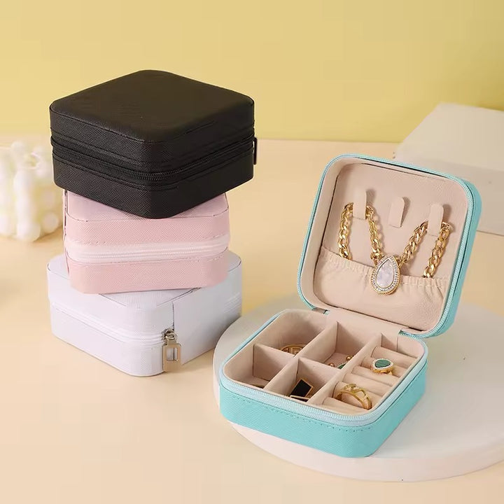 Jewelry Organizer Display Travel Case Boxes, Travel Portable Jewelry Box Storage Organizer - Heer Jewellery