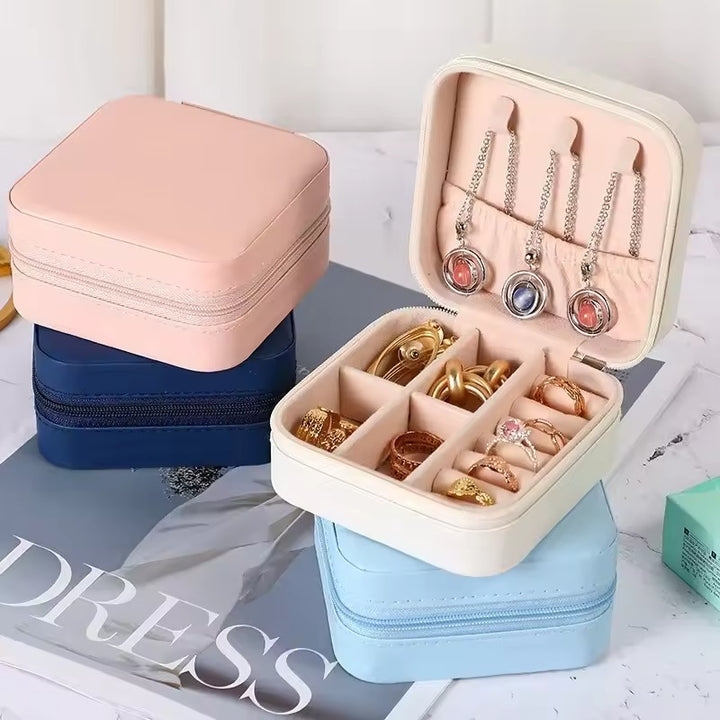 Jewelry Organizer Display Travel Case Boxes, Travel Portable Jewelry Box Storage Organizer - Heer Jewellery